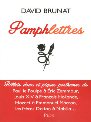 cover image of Pamphlettres